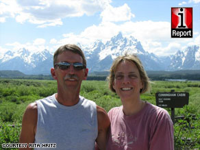 Rita Hritz has pulled out of the stock market. Her husband, Jim Schaefer, won't retire as he had planned.